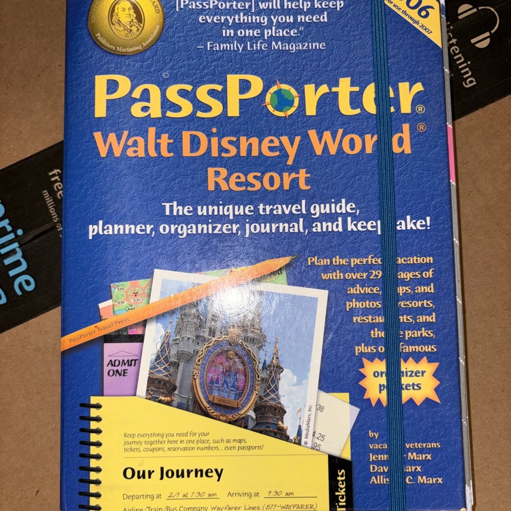 PassPorter Walt Disney World Resort Travel Planner - Blue